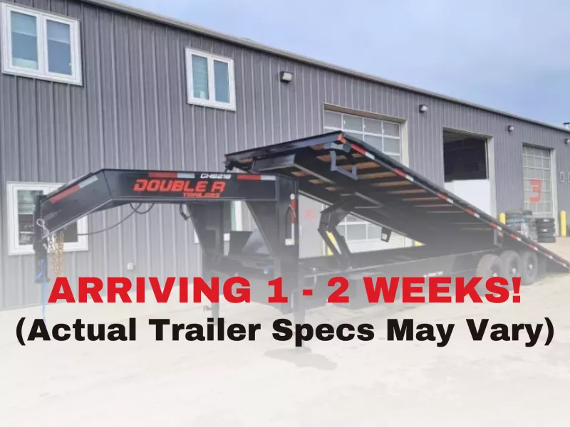 2026 Double A Gooseneck High Boy Deck Over Trailer - 8.5' x 30' (24,000GVW)