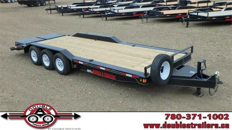 2019 Double A 102" x 24 Triaxle Equipment Trailer (21000lb GVWR) 2019 Double A 102" x 24 Triaxle Equipment Trailer (21000lb GVWR)