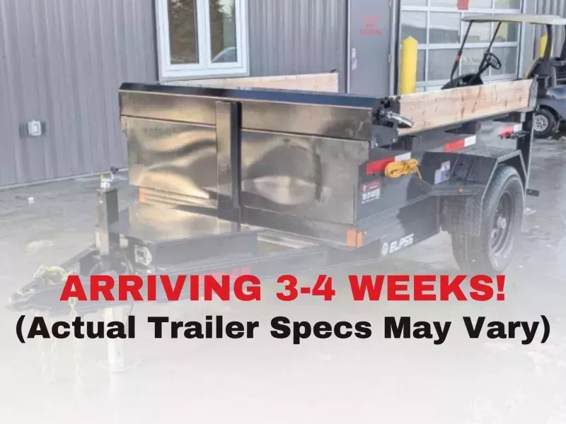 2026 Double A Dump Trailer 5' x 8' (5000LB GVW)