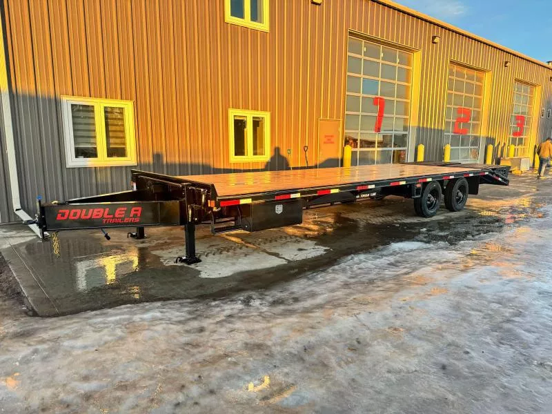 2026 Heavy Duty Double A Trailers High Boy Flatbed Deck over Trailer - 102"x30' (22000GVW)