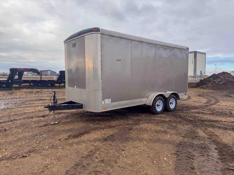 2014 USED Continental Cargo 7' X16'  Cargo / Enclosed Trailer (7,700 lbs GVW)