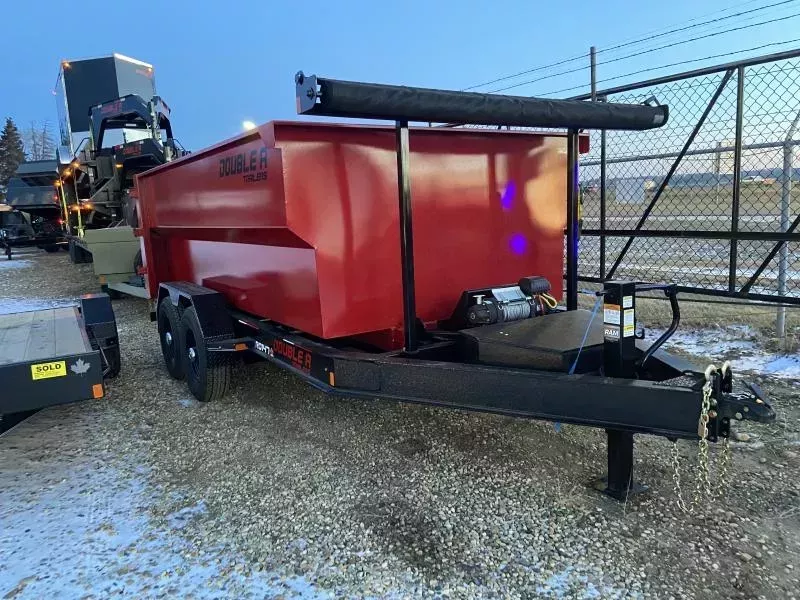 2025 Double A Trailers Roll Off Dump Trailer Bin 12 YARD Capacity 14FT (BIN ONLY)
