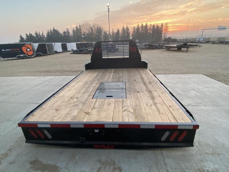 2023 Double A Trailers 8' x11' Cab & Chassis Channel Flatbed Truck Deck Fits Chevy, Ford & Dodge. Flip Over Fifth Wheel 