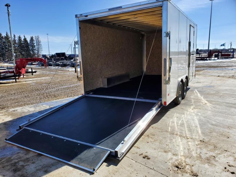 2022 8.5FT x 16FT Bravo Cargo Enclosed Aluminum Silver Star Trailer 2022 8.5FT x 16FT Bravo Cargo Enclosed Aluminum Silver Star Trailer