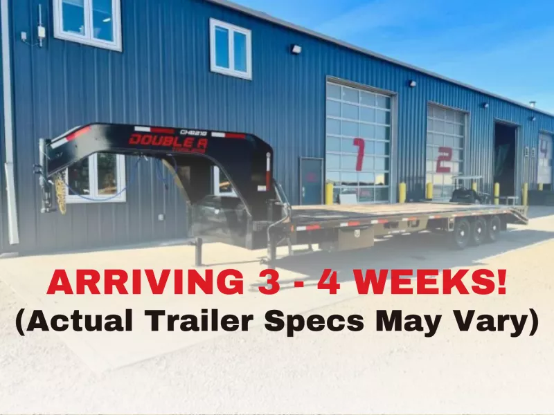 2026 Double A Gooseneck High Boy Deck Over Trailer - 8.5' x 30' (24150GVW)