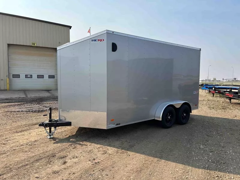 2026 Bravo Trailers 7FT x 14FT Enclosed Cargo Trailer (7700LB GVW)