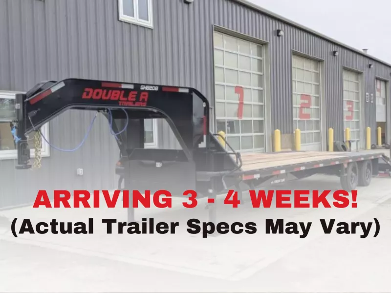 2025 Double A Gooseneck High Boy Deck Over Trailer - 8.5' x 30' (23,000 GVW) 
