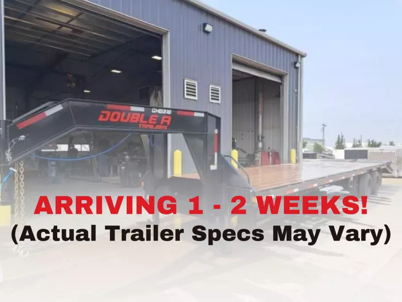 2026 Double A Trailers Gooseneck High Boy Deck Over Trailer - 8.5'x36' (36800 GVW)