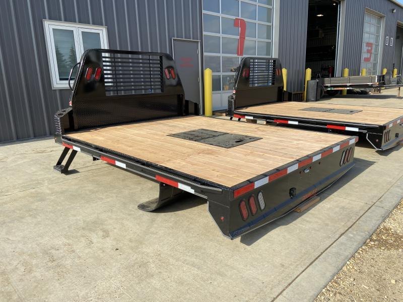 2023 Double A Trailers 8' x 9' Cab & Chassis Channel Flatbed Truck Deck Fits Chevy, Ford & Dodge  