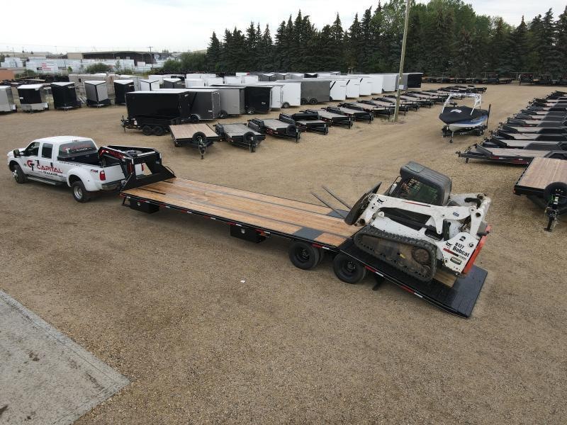 2023 Double A Pro Series Gooseneck Hydraulic Beaver Tail High Boy Deck Over Trailer - 102" x 36' (24000GVW) 2023 Double A Pro Series Gooseneck Hydraulic Beaver Tail High Boy Deck Over Trailer - 102" x 36' (24000GVW)