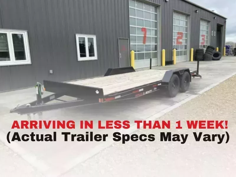 2025 Double A Trailers Carhauler Trailer - 83" x 18' (7700 GVW) 