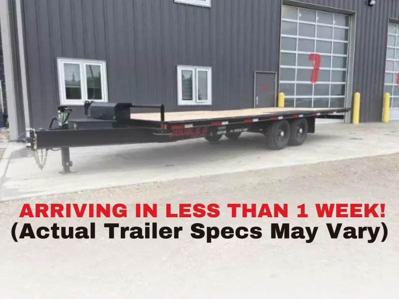 2026 Double A 8.5' x 24' High-Boy Full Tilt Flatdeck Deckover Trailer (15400GVW)