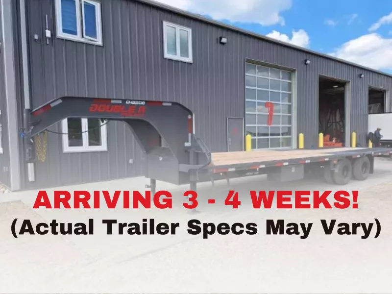 2026 Double A 8.5' x 30' Gooseneck Hydraulic Beaver Tail High Boy Deck Over Trailer (23,000GVW)