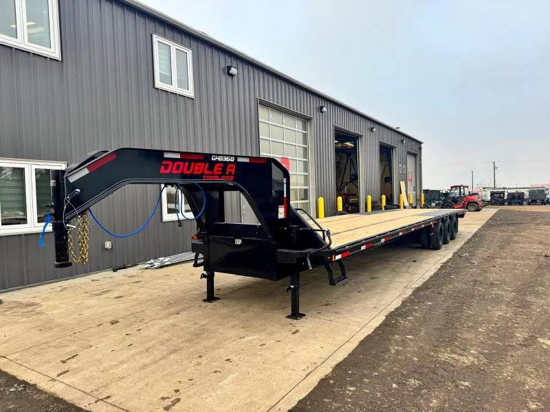 2026 Double A Gooseneck High Boy Deck Over Trailer - 8.5' x 40' (39,600 Lbs GVW)