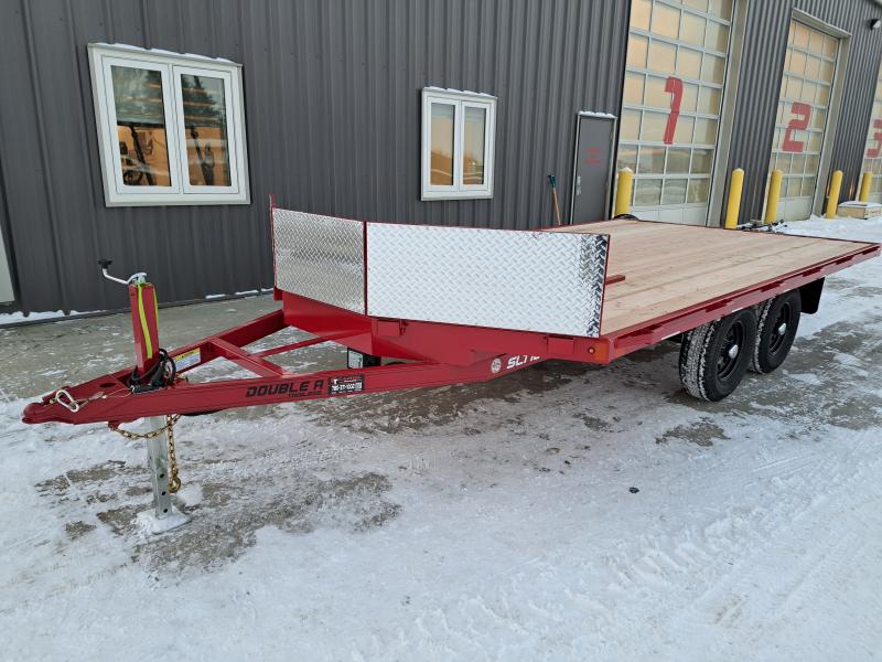 2025 Double A Sled Trailer 8.5' X 16' (11000lb GVW