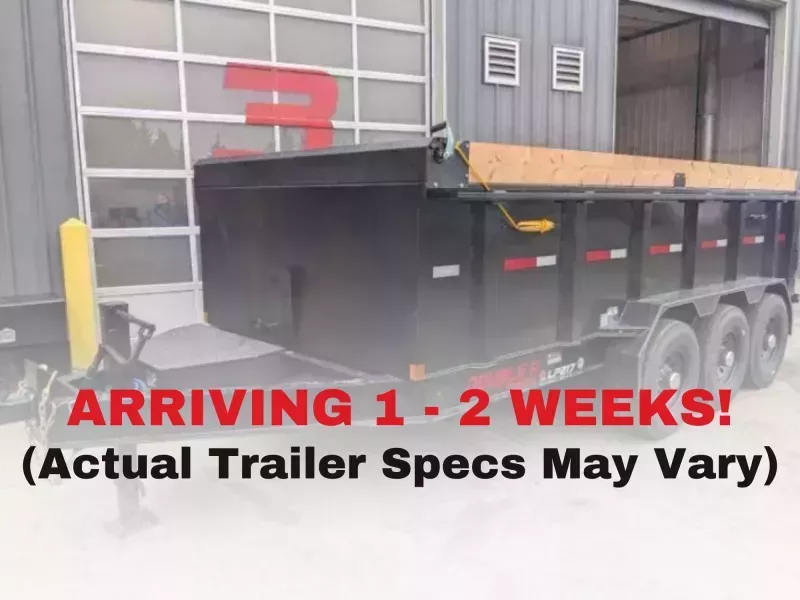 2025 Double A Dump Trailer 83" x 16' (23100LB GVW) 