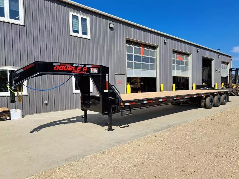 2025 Double A Trailers Gooseneck High Boy Deck Over Trailer - 8.5'x30' (34500GVW)