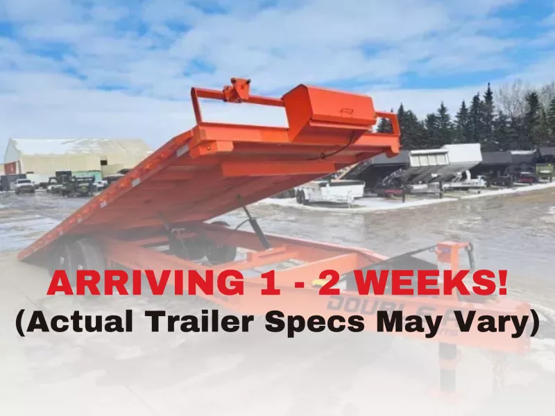 2025 Double A Pro Series High-Boy Full Tilt Flatdeck Deckover Trailer - 8.5' x 24' (15400GVW)