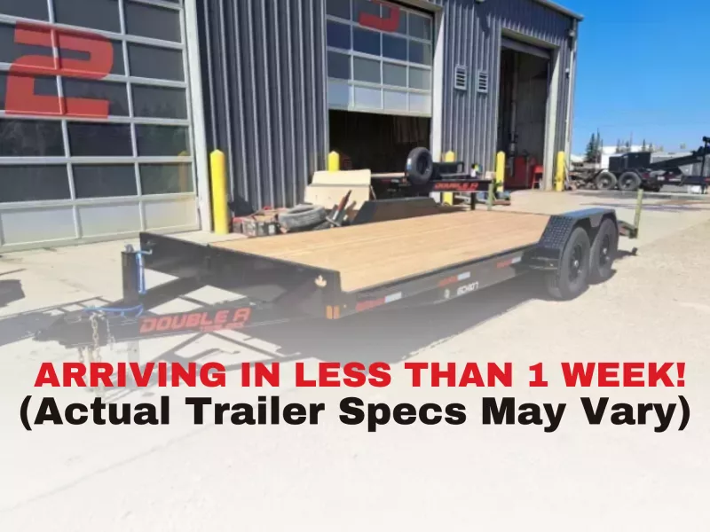 2026 Double A Excel Series Carhauler Utility Trailer - 83" x 20' (11000 GVW)