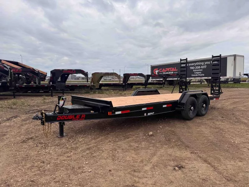 2026 Double A Equipment Trailer 83" x 20' (15400LB GVW)