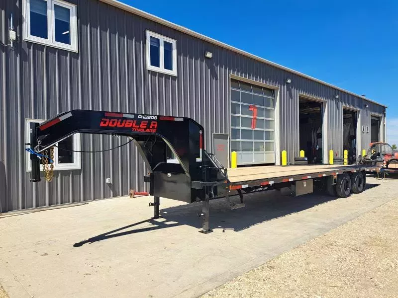 new Equipment / Flatbed Trailers Double A Trailers  for sale, in Edmonton, AB Thumbnail 2