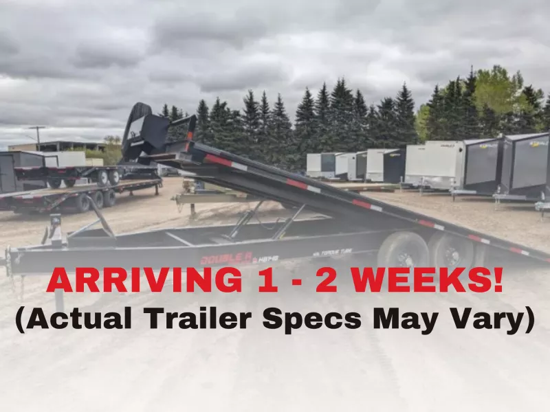2026 Double A High-Boy Full Tilt Flatdeck Deckover  Trailer - 8.5' x 22' (15400GVW)
