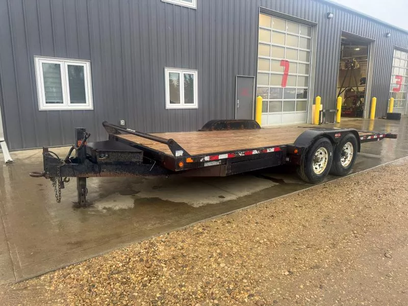 2020 Used Canada Trailers 7' X 20' Tilt Trailer (15,400 Lbs gvw)