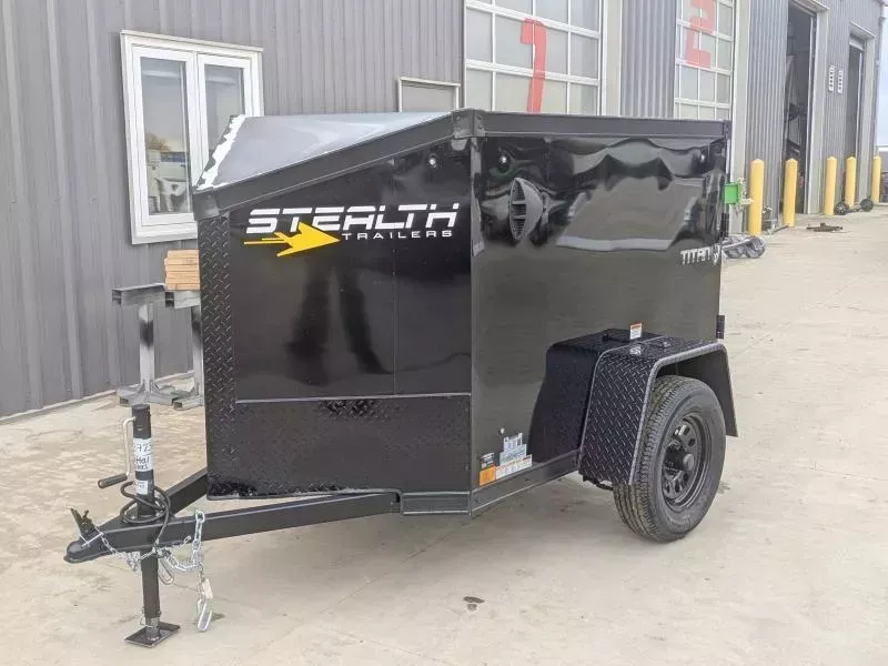 2026 Stealth Trailers 4FT x 6FT Enclosed Cargo Trailer 