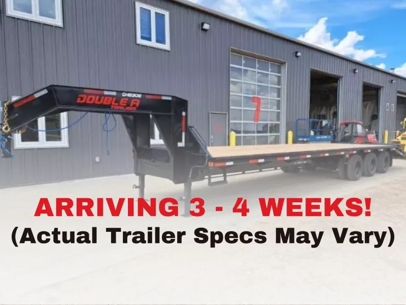2026 Double A Gooseneck High Boy Deck Over Trailer - 8.5' x 36' (34500GVW)