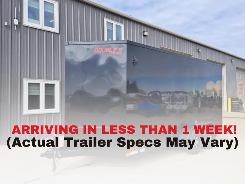  2026 Double A Trailers 7' x 16' Cargo Trailer (11,000lb GVW)