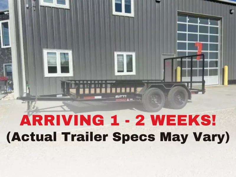 2026 Double A Excel Series Utility Trailer 83" x 16' (7700LB GVW)