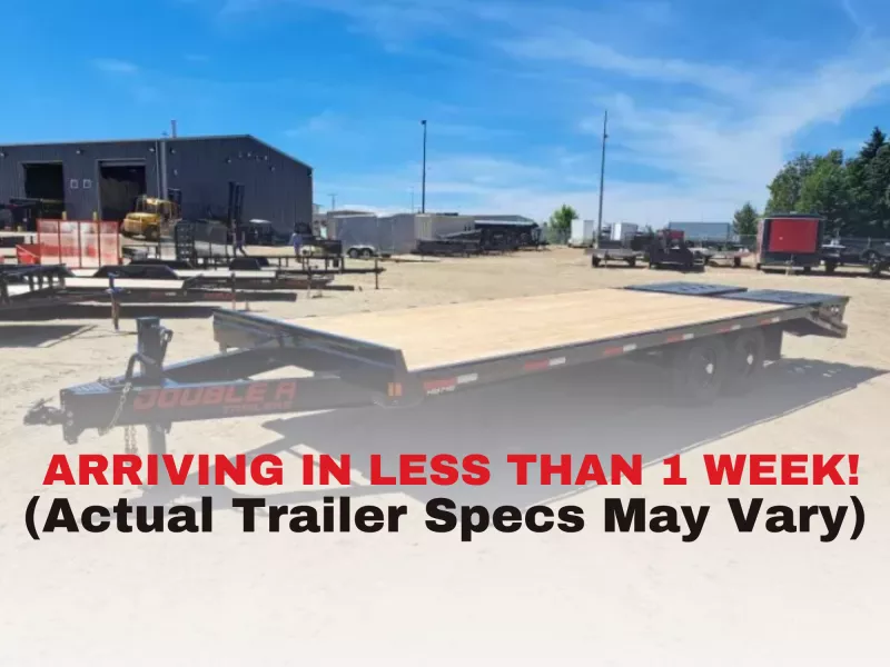 2026 Double A Pro Series High Boy Flatdeck Deckover Trailer - 8.5'x24' (15400GVW)
