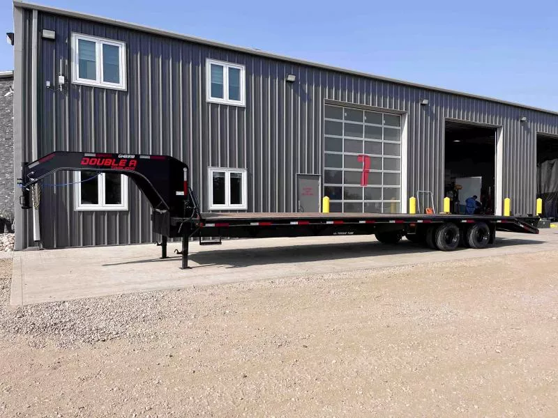 2026 Double A Trailers Gooseneck High Boy Deck Over Trailer - 8.5'x36' (36800 GVW)