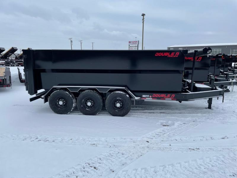 2026 Double A Trailers Tridem Heavy Duty Roll Off Dump Trailer 83" x 16' (21000LB GVW) Dump Trailer