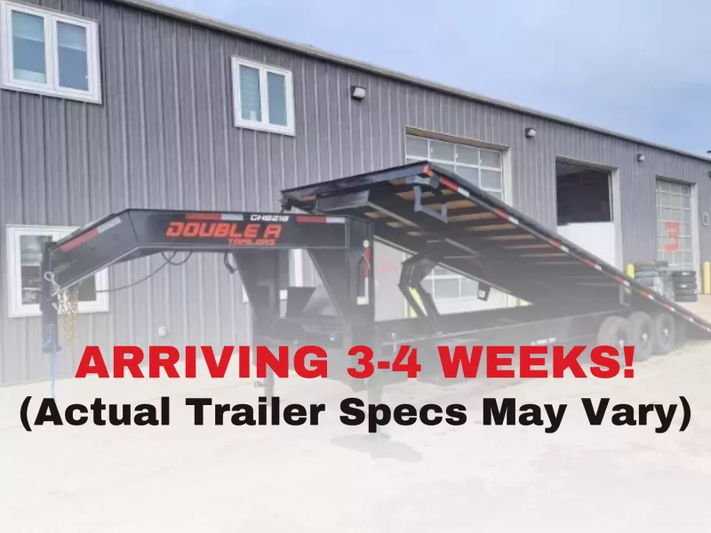 2026 Double A Gooseneck High Boy Deck Over Trailer - 8.5' x 32' (24,000GVW)