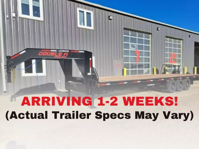2026 Double A Gooseneck High Boy Deck Over Trailer - 8.5' x 30' (24150 GVW)