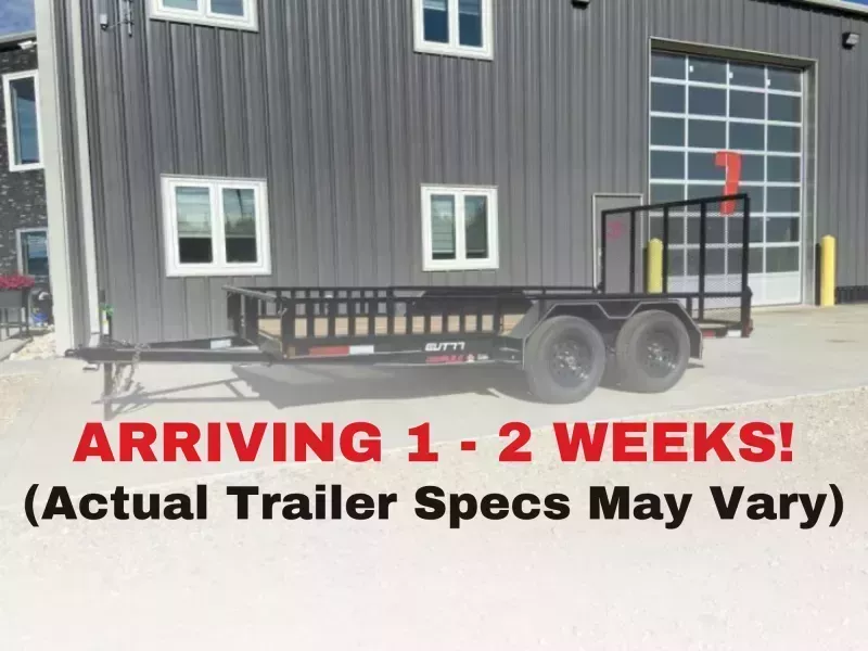 2025 Double A Excel Series Utility Trailer 83" x 14' (7700LB GVW)