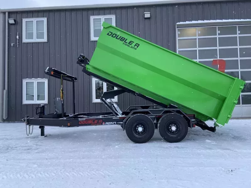 2026 Double A Trailers Roll Off Dump Trailer Bin 12 YARD Capacity 14FT (BIN ONLY)