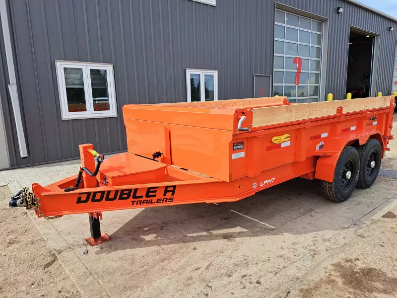2025 Double A 83" x 14FT Tandem Axle Dump Trailer (15400LB GVW)