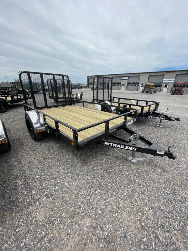 2023 PJ Trailers 77" x 10' 77" Single Axle Channel Utility (U7) Utility Trailer 2023 PJ Trailers 77" x 10' 77" Single Axle Channel Utility (U7) Utility Trailer