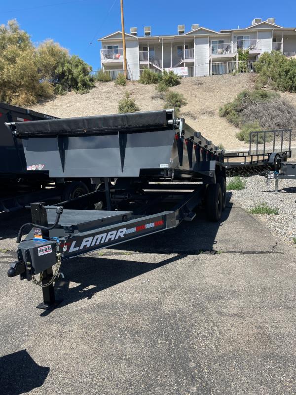 2022 Lamar Trailers 83x16 DL27 Dump Trailer 2022 Lamar Trailers 83x16 DL27 Dump Trailer