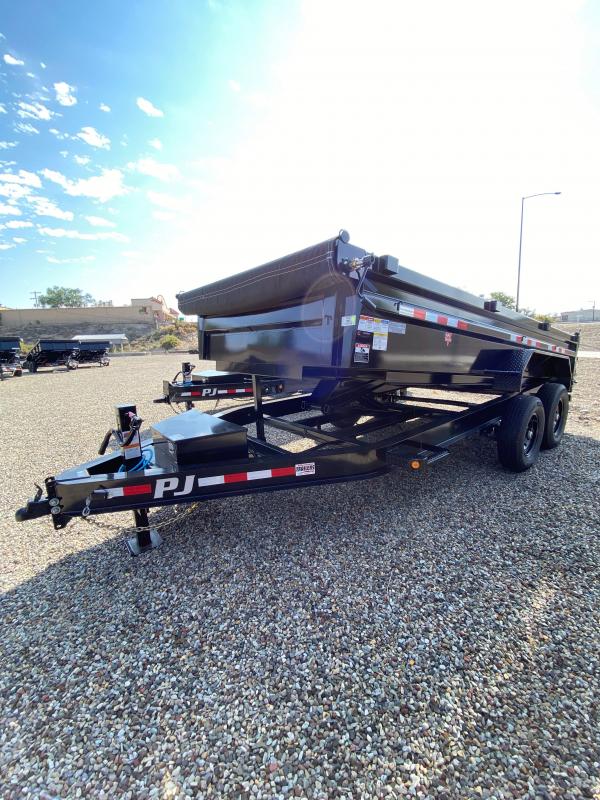 2022 PJ Trailers 83" x 16' 14K Low-Profile Dump PRO (DL) Dump Trailer 2022 PJ Trailers 83" x 16' 14K Low-Profile Dump PRO (DL) Dump Trailer