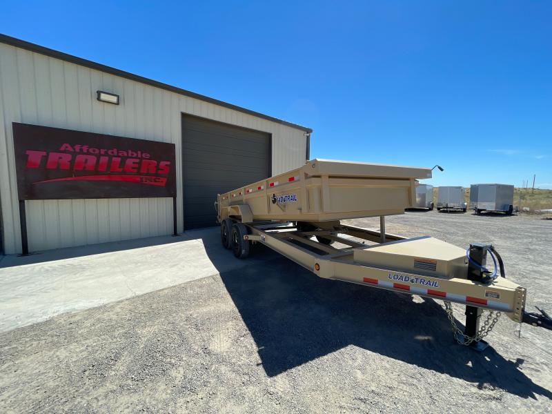 2024 Load Trail DT14 83" x 16' Tandem Axle Dump Dump Trailer HGU688