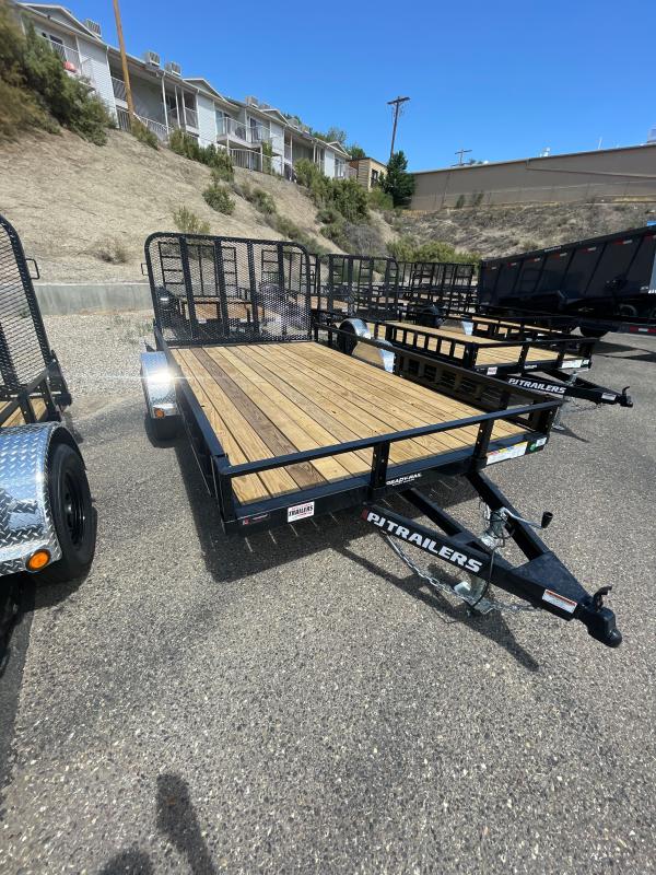 2023 PJ Trailers 83" x 12' U8 Utility Trailer 2023 PJ Trailers 83" x 12' U8 Utility Trailer