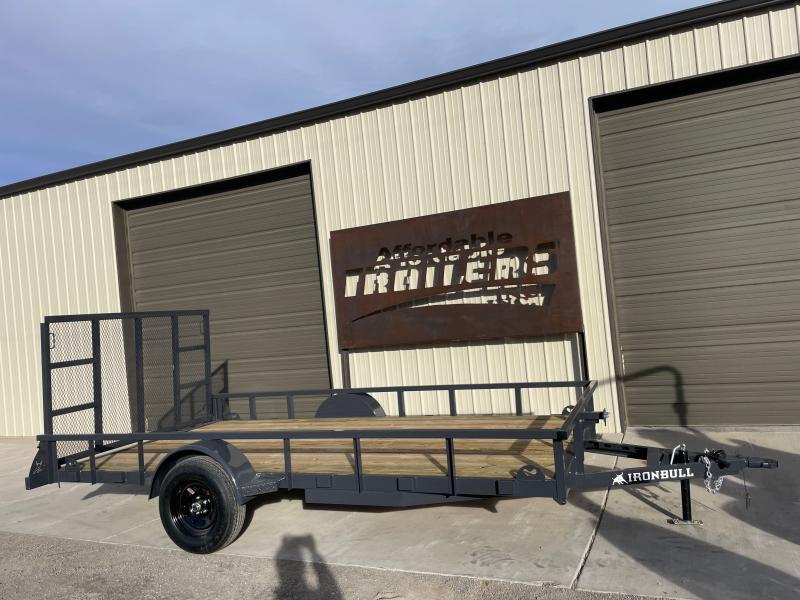 2022 Iron Bull 83X14 Single Axle Utility Trailer 2022 Iron Bull 83X14 Single Axle Utility Trailer