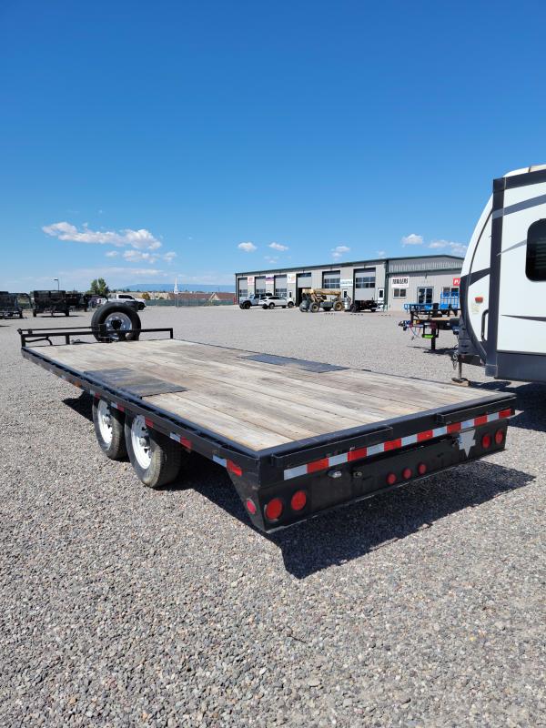 2020 PJ Trailers 8" I-Beam Deckover (F8) Flatbed Trailer 2020 PJ Trailers 8" I-Beam Deckover (F8) Flatbed Trailer