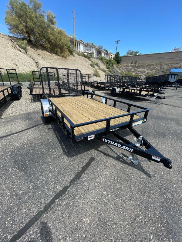 2023 PJ Trailers 77" x 12' U7 Utility Trailer 2023 PJ Trailers 77" x 12' U7 Utility Trailer