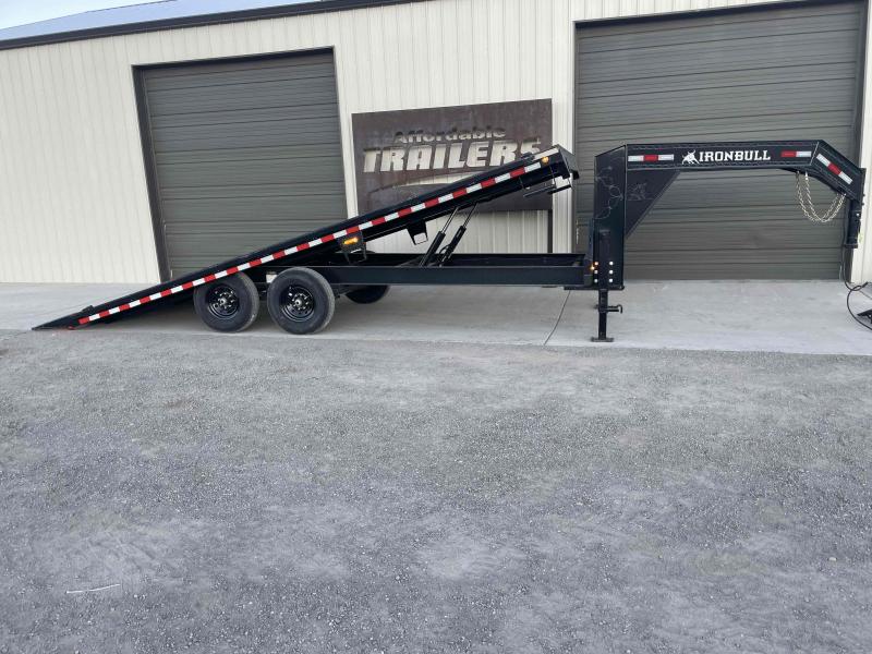 2023 Iron Bull TDP14 - 14K Gooseneck Tilt Deckover Pintle Trailer Equipment Trailer 2023 Iron Bull TDP14 - 14K Gooseneck Tilt Deckover Pintle Trailer Equipment Trailer