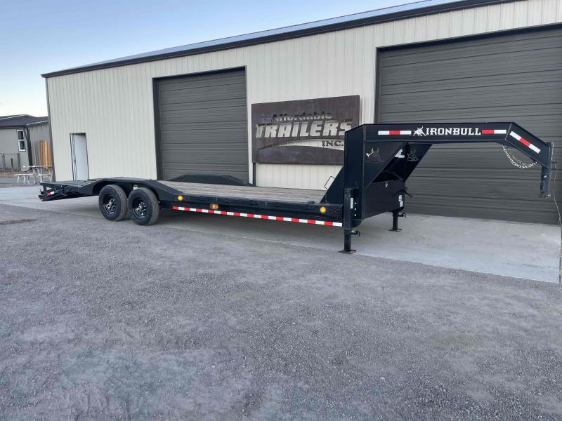 2022 Iron Bull 102X26 ETG14 - 14,000lb GVWR Tandem Axle Gooseneck Equipment Trailer 2022 Iron Bull 102X26 ETG14 - 14,000lb GVWR Tandem Axle Gooseneck Equipment Trailer