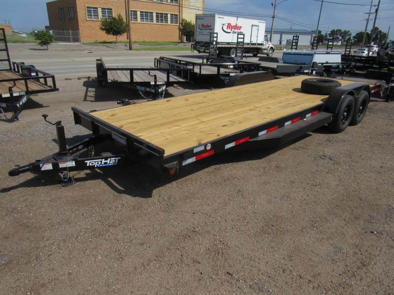 2024 Top Hat Trailers HD DELUXE CAR HAULER 10K 83" X 24' Car / Racing Trailer